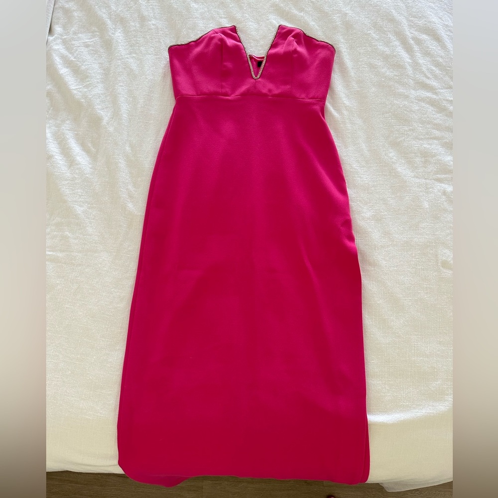 NBD fuchsia dress